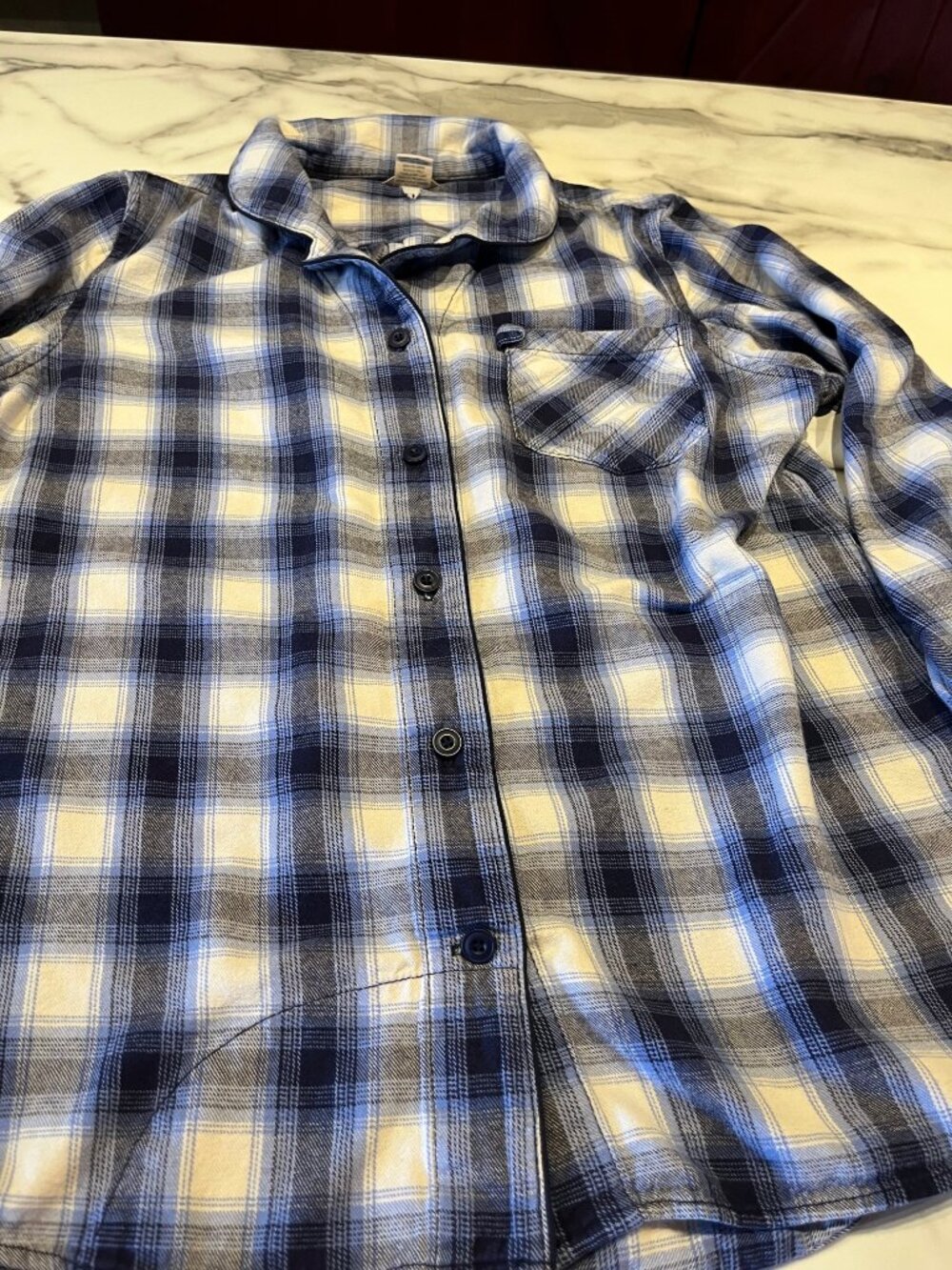 Duluth Trading Company. Free Swingin' Flannel Pajama Set Medium - Picture 11 of 16
